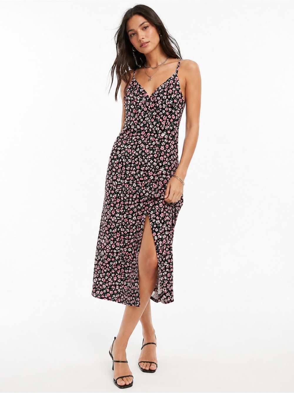 🌺 Kiss The Sky Floral Midi Dress